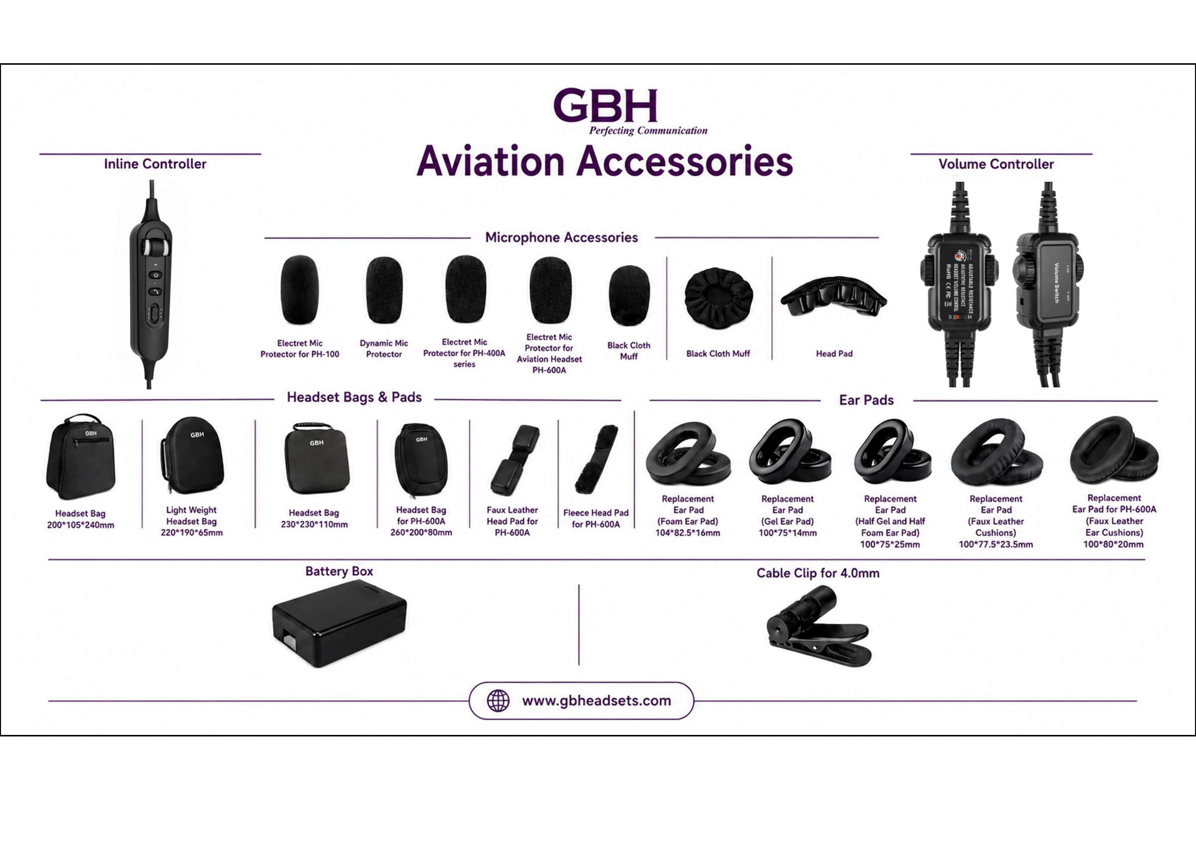 GBH Aviation Accessories Catalogue